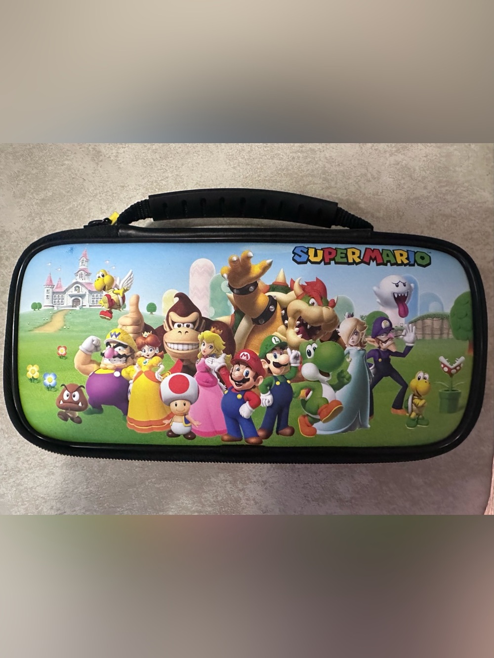Nintendo Super Mario Carry Case - Blue, Green, Red, Yellow